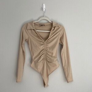 Lulus Long Sleeve Bodysuit